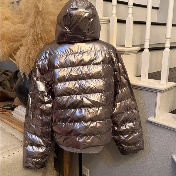 GREYSON NWT METALLIC EOS X HOODIE PERFORMANCE JACKET SIZE MEDIUM - Picture 5 of 7
